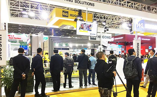 上海东方传媒第一财经拍摄CA88意大利CEA展位